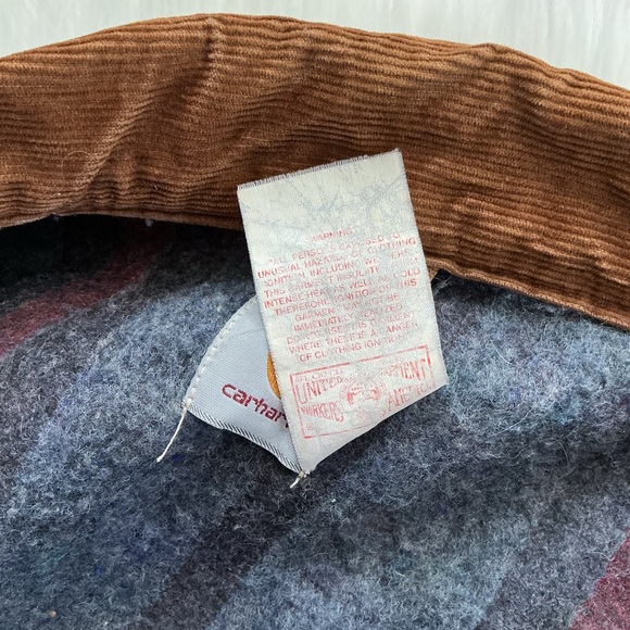 Vintage 1994 Carhartt Detroit Jacket 6BLJ Blanket Lined Sz 42 (Large)Made in USA - Picture 9 of 14